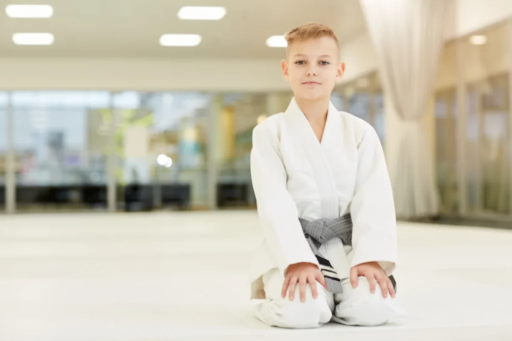 enfant timide judo